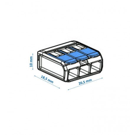 LED Quick Connector 3-Way KV221-415