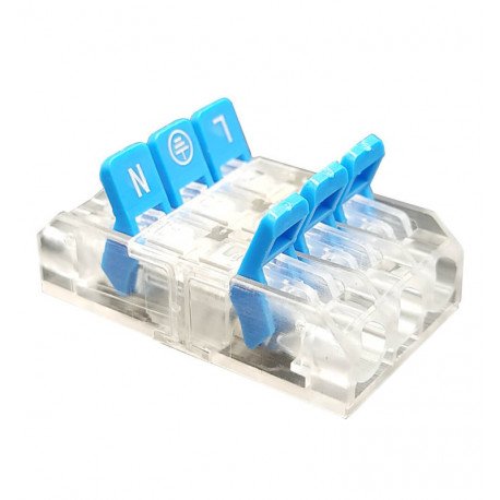 Snelconnector 3 in 3 uit KV221-415 voor elektrische kabel