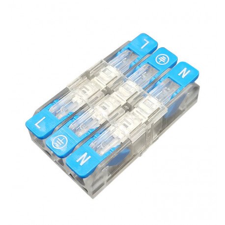 Snelconnector 3 in 3 uit KV221-415 voor elektrische kabel