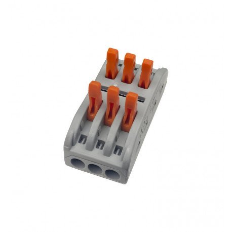 Snelle connector 3 in 3 uit PCT-813 voor elektrische kabel