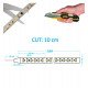 Ledstrip 220V 14W/m IP67 voor buiten 20m SMD2835 120 led/m