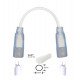 LED neon connector-verbinding circulair 220V 360° 8W