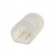 Conector-verbinding neon led circulair 220V 360° 8W voor 16mm