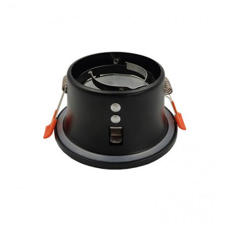 LED Downlight Fixed Waterproof GU10-MR16 IP65 Black