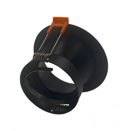 Inbouw rond armatuur GU10/MR16 zwart voor interieur