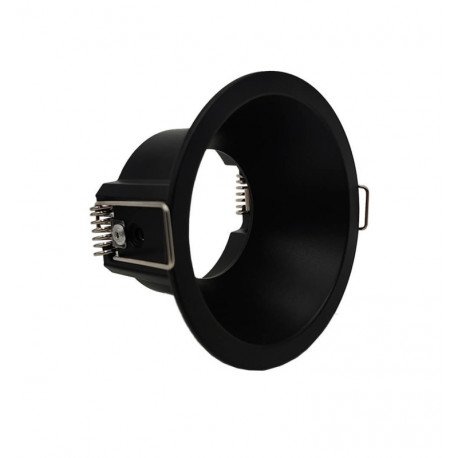 LED Recessed Downlight Fixed GU10-MR16 Black Trim