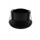 LED Recessed Downlight Fixed GU10-MR16 Black Trim