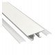 Led-aluminium profiel wit dubbel voor ledstrip 2 m