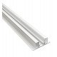 Led-aluminium profiel wit dubbel voor ledstrip 2 m