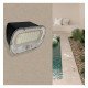 Solar wandlamp met PIR bewegingssensor, 5700K + geel
