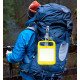 Draagbare solar LED-schijnwerper 4W met powerbank en oplaadbare USB