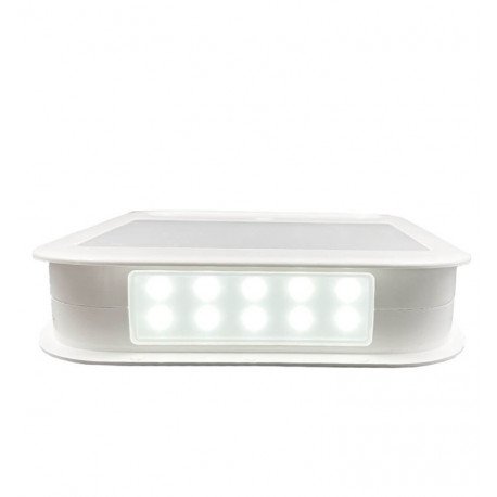 Draagbare solar LED-schijnwerper 4W met powerbank en oplaadbare USB