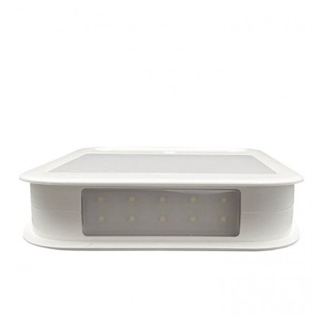Foco LED solar portátil 4W con power bank y USB recargable