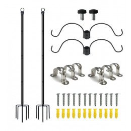 LED Tripod Stand for Outdoor Garland, Pack of 2, 2.4 m