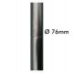 Mástil Columna VADUZ Negro exterior 3-4 m acero galvanizado