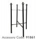 Mástil Columna VADUZ Negro exterior 3-4 m acero galvanizado