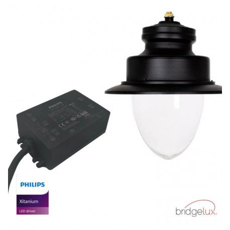 Farola LED 65W exterior aluminio alta eficiencia 210Lm/W
