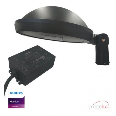 Farola LED 65W exterior aluminio alta eficiencia 210Lm/W