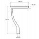 LED Street Light 65W Exterior Aluminum High Efficiency 210Lm/W