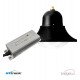 Led-straatlantaarn Pescante 40W aluminium voor buiten hoge efficiëntie