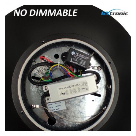 Farola LED Pescante 40W aluminio exterior alta eficiencia