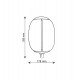 LED filament decoratieve lamp BIG 4W E27 2700K