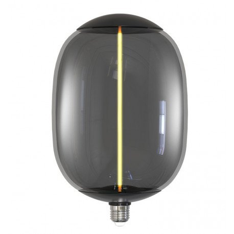 Ledlamp filament glas gerookt amber 4W E27 decoratief