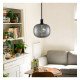 Ledlamp filament glas rook ámbar T220 BIG E27 4W