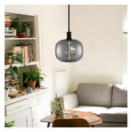 Ledlamp filament glas rook ámbar T220 BIG E27 4W
