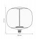 LED Filament Bulb Amber T220 BIG 4W E27