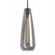 LED Filament Pendant Bulb 4W Amber Smoked Crystal