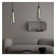 LED Filament Pendant Bulb 4W Amber Smoked Crystal