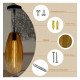 LED Filament Bulb Amber 4W for Pendant Decor