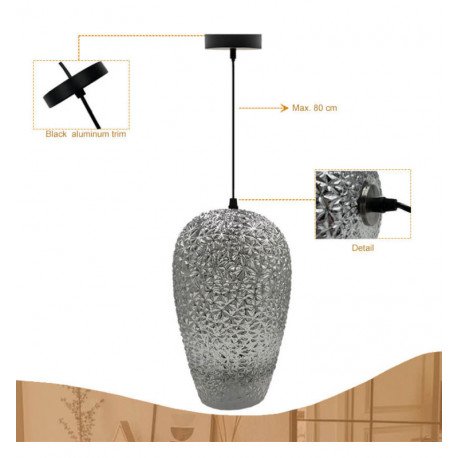 Hanglamp led-lamp filaments 4W amber decoratiestijl