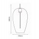 LED Filament Pendant Bulb 4W Amber Decorative