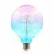 LED filament lamp 4W E27 G125 amber (decoratie)