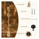 LED Pendant Rope Linen E27 Vintage Hanging Lamp