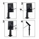 Ledstrip solar voor buiten 5 m 2700K IP66