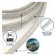 Ledstrip solar voor buiten 5 m 2700K IP66