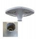 Led-straatverlichting solar 100W SUNWAY 4000K met afstandsbediening en MPPT
