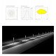 Led-straatverlichting solar 100W SUNWAY 4000K met afstandsbediening en MPPT