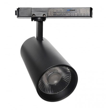 LED-carrilspot monofasisch NEW MAYA 40W-34W CCT CRI+92 UGR13 zwart