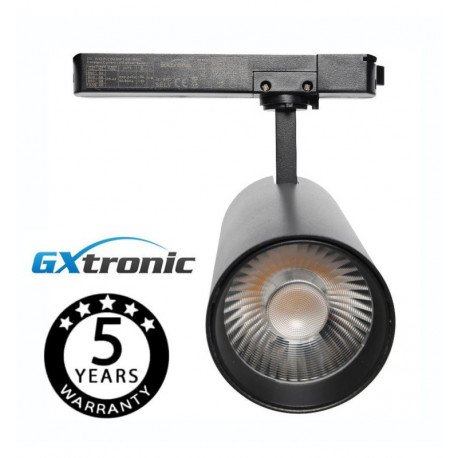 LED-carrilspot monofasisch NEW MAYA 40W-34W CCT CRI+92 UGR13 zwart