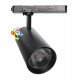 LED-carrilspot monofasisch NEW MAYA 40W-34W CCT CRI+92 UGR13 zwart