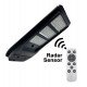 Led-straatverlichting zonne-energie 150W IP65 met PIR-sensor 90° 5700K