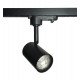 LED railspot 8W monofase zwart 24° hoog rendement