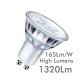 LED railspot 8W monofasig wit 24º high performance