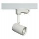 LED spoorverlichting schijnwerper 8W trifasisch GU10 24° hoog rendement wit