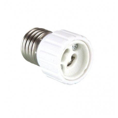 Adapter E27 naar GU10 keramisch voor lampvoet