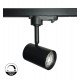 LED railspot 8W monofase zwart GU10 dimbaar Triac 24° CRI+98